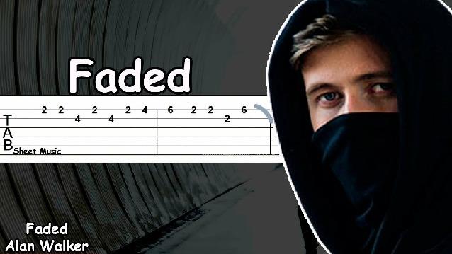 تبلچر گیتار آهنگ Faded از Alan Walker کاربر 8619