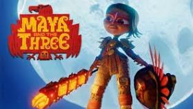 انیمیشن مایا و سه مبارز Maya and the Three 2021 دوبله فارسی