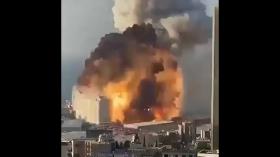 انفجار فوق العاده وحشتناک و عظیم بیروت