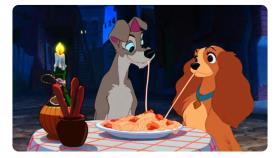 دانلود رایگان دوبله فارسی انیمیشن بانو و سگ ولگرد Lady and the Tramp 1955 دو زبا