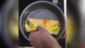 بوریتو تخم مرغ و قارچ و پنیر
