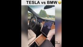 Tesla vs bmw