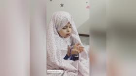 دعای زیبای دختر کوچولو