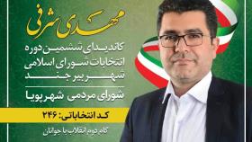 دکترمهدی شرفی کاندیدای ششمین دوره انتخابات شورای اسلامی شهر بیرجند