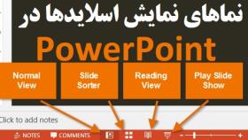آموزش PowerPoint _ نماهای نمایش اسلاید(View)