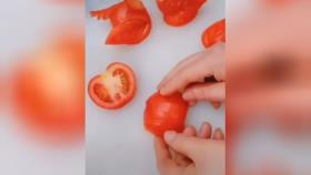 تزئین گوجه