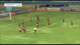 خلاصه بازی استقلال خوزستان 0 - تراکتور 1