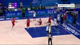 خلاصه بسکتبال ایران - عربستان