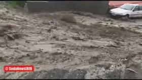 سیل وحشتناک در مازندران