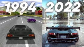 تکامل بازی های Need For Speed از سال 1994-2022