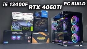 اسمبل کیس گیمینگ i5 13400f با RTX 4060ti