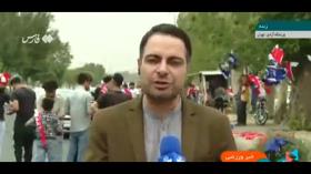 حال و هوای اطراف ورزشگاه آزادی و حضور پرتعداد هواداران بدون بلیت برای ورود به و
