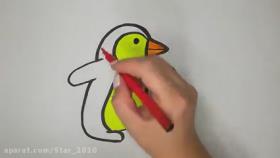 نقاشی پنگوئن