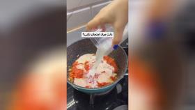 پاستای گوجه کاملا فوری و رژیمی ❥ @amozeshcooking [ ]