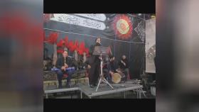 اجرای آیینی گروه موسیقی ثناء در ایام عزاداری امام حسین ع