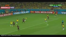 خلاصه بازی آلمان و برزیل در جام جهانی