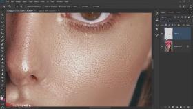 آموزش روتوش پوست پرتقالی در فتوشاپ | Orange Peel Skin Texture in Photoshop