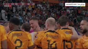 گل دوم هلند به امریکا جام 2022