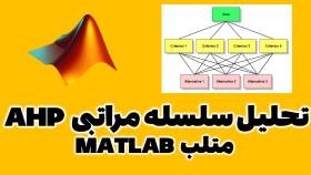 روش تحلیل سلسله مراتبی یا AHP در متلب MATLAB