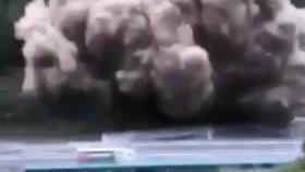 رانش وحشتناک زمین در فرانسه
